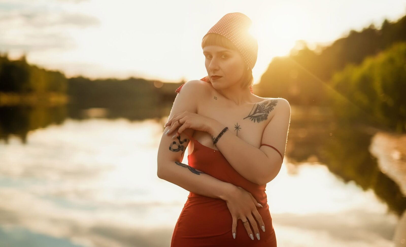 Sesja sensualna w jeziorze w obiektywie Patrycja Kamela